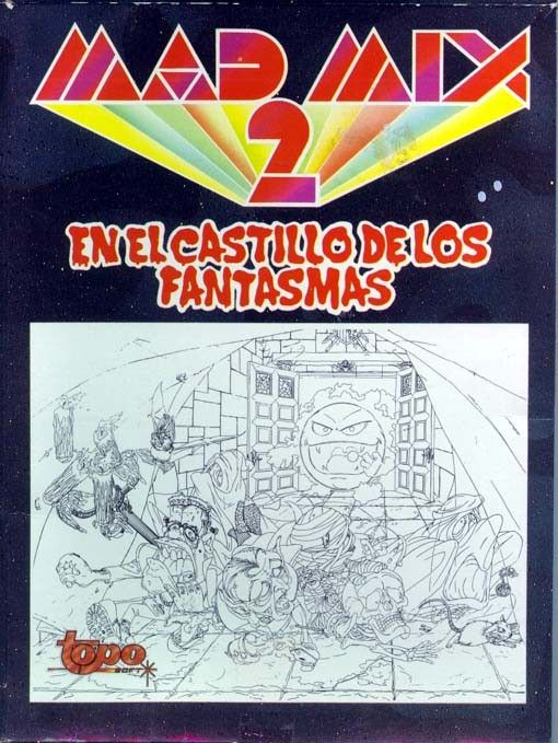 Mad Mix 2 - En El Castillo De Los Fantasmas — box-scan (EU)