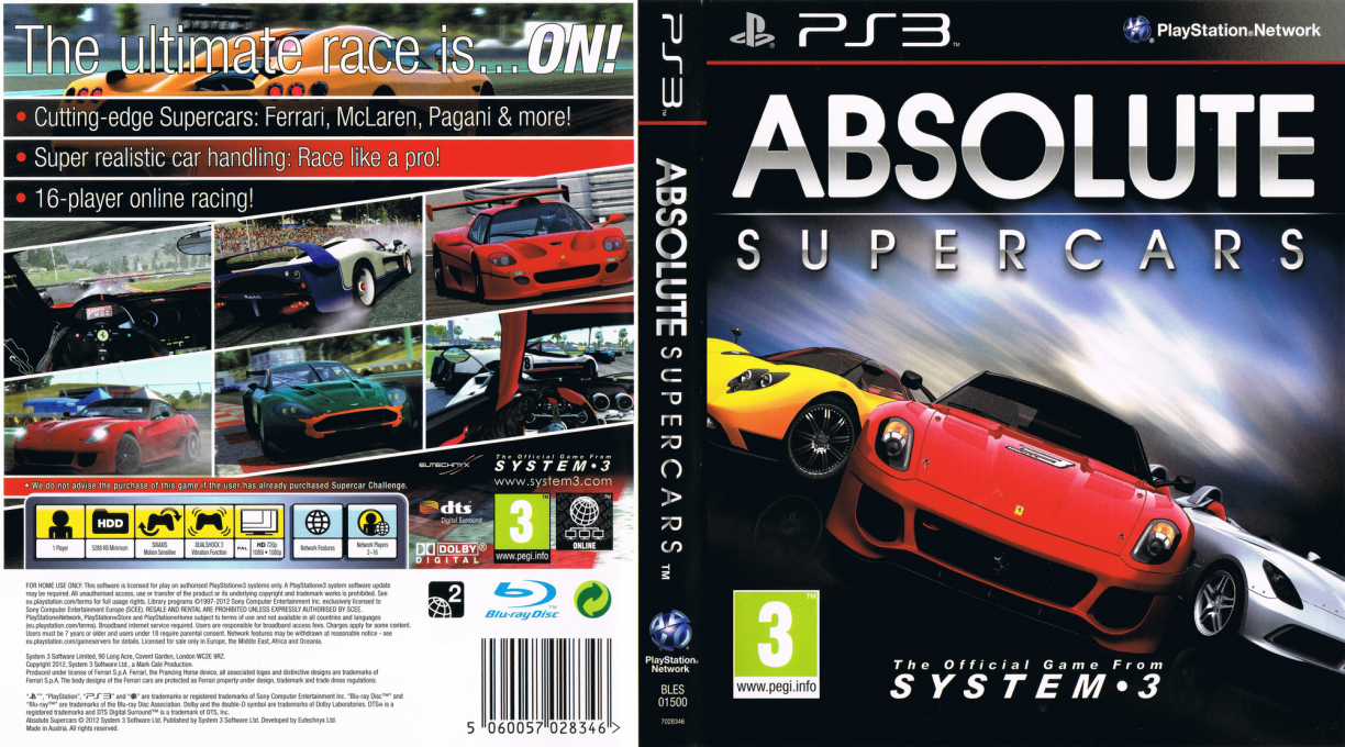 Absolute Supercars — box-texture (EU)