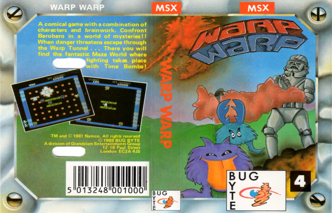 Warp And Warp — box-texture (EU)