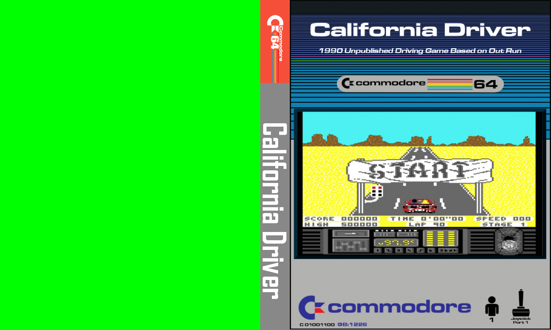 California Driver — box-texture (CUS)