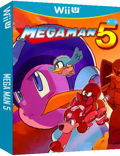 Mega Man 5 — box-3D (CUS)