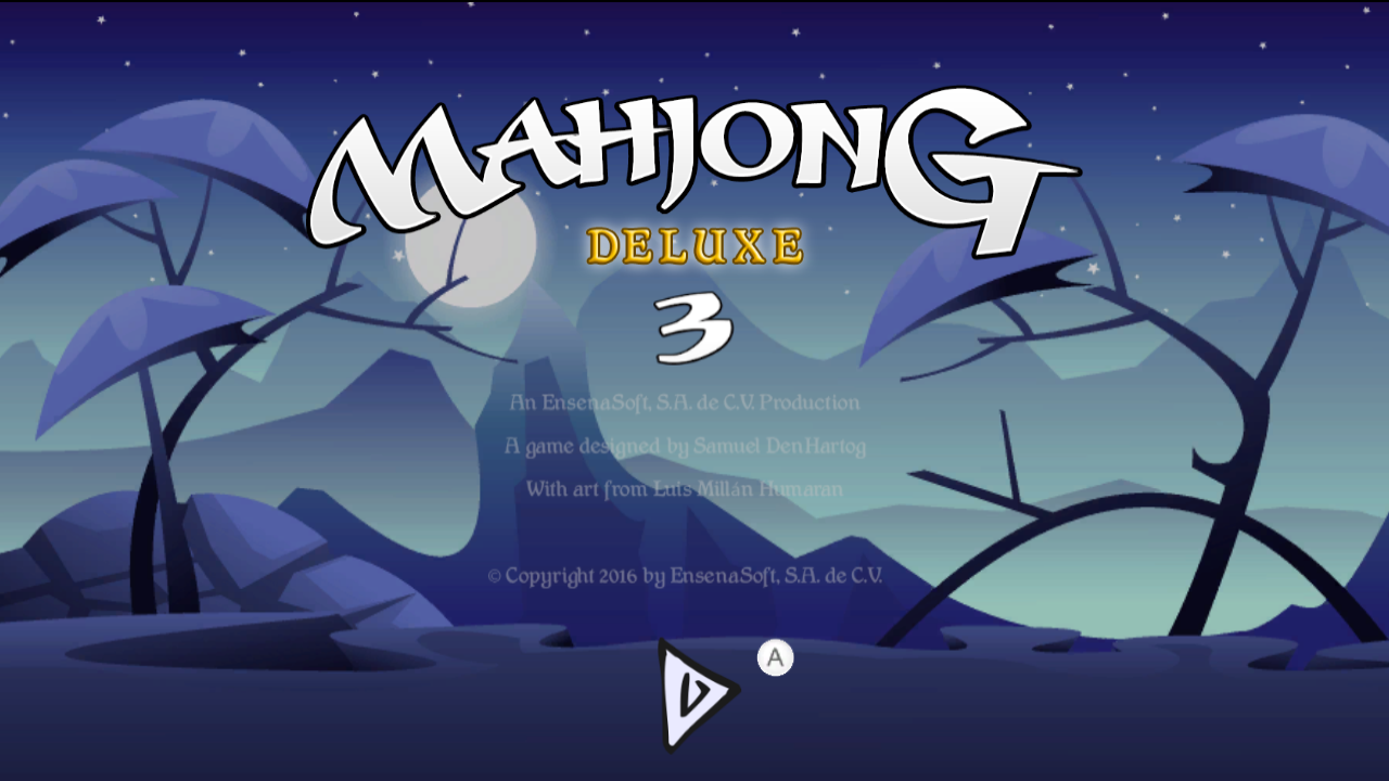 Mahjong Deluxe 3 — sstitle (WOR)