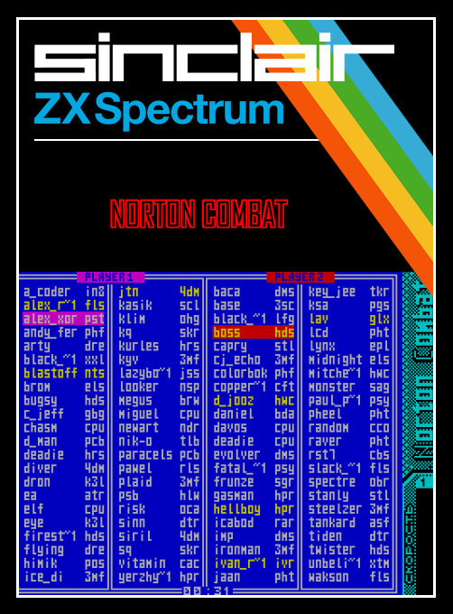 Norton Combat box art