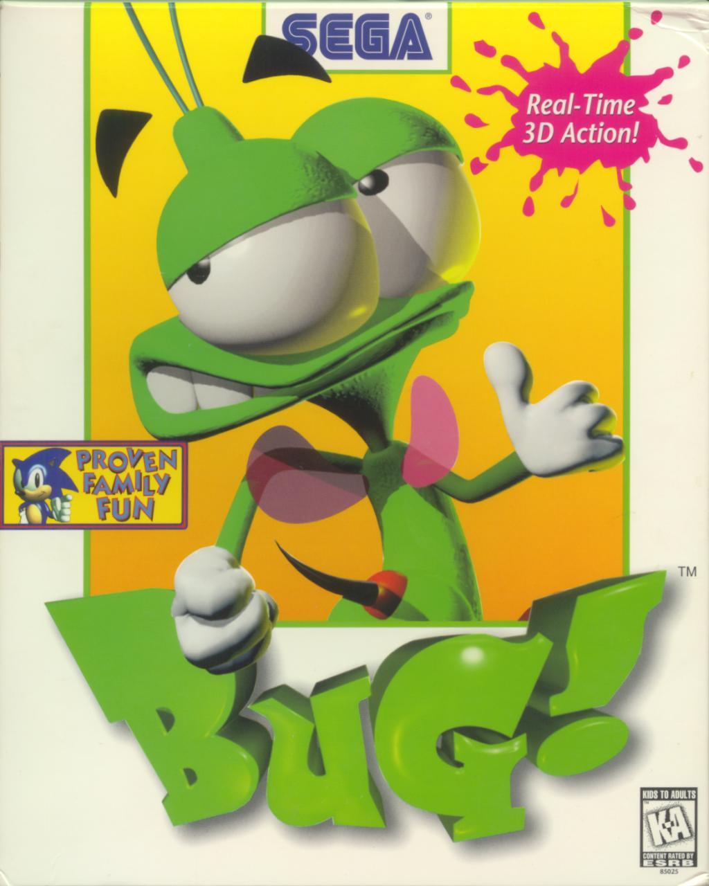 Bug! box art