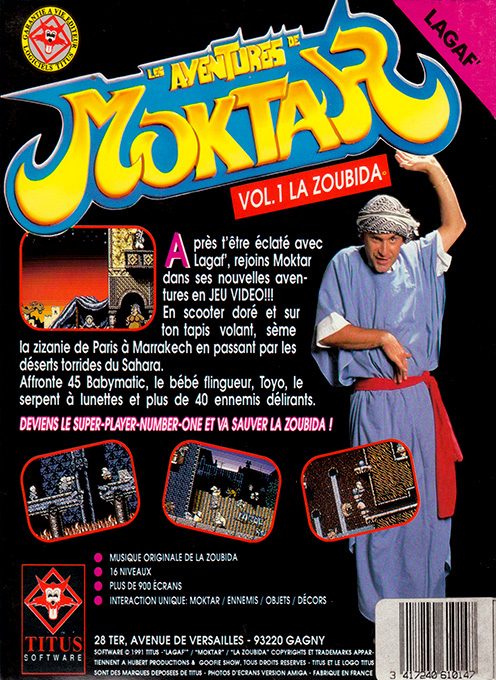 Aventures de Moktar, Les — box-2D-back (FR)