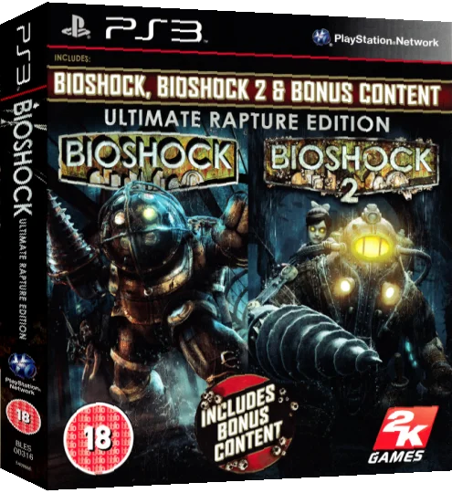 BioShock - Ultimate Rapture Edition — box-3D (UK)
