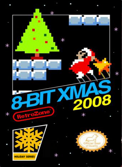 8-BIT XMAS 2008 box art