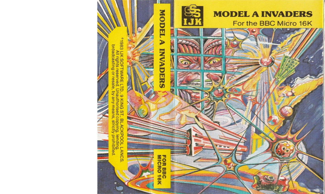 Model A Invaders — box-texture (EU)