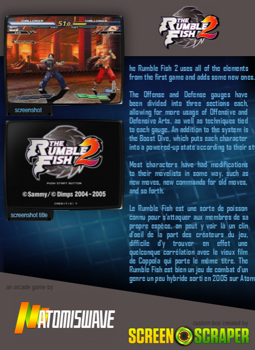 The Rumble Fish 2 — box-2D-back (SS)