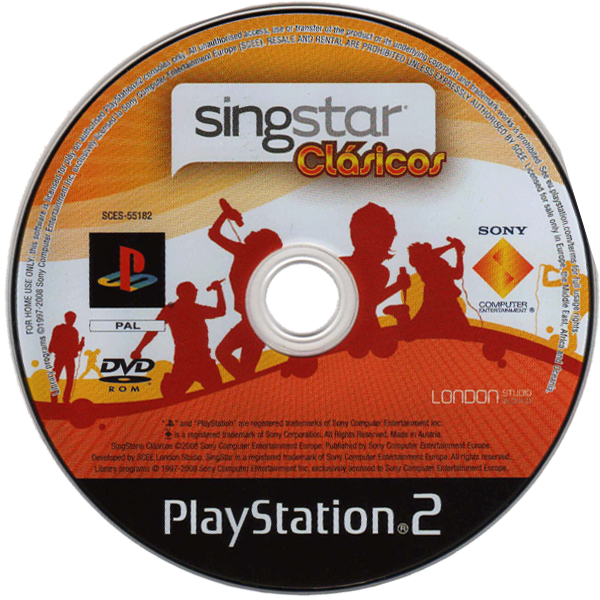 Singstar Clasicos — support-texture (SP)
