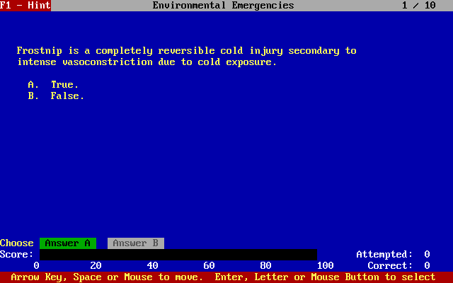 Environmental Emergencies — ss (WOR)