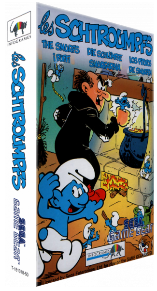 Schtroumpfs, Les — box-3D (EU)