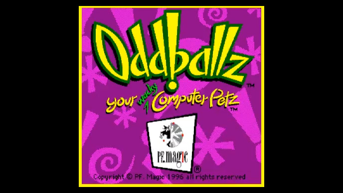 Oddballz: Your Wacky Computer Petz — sstitle (WOR)