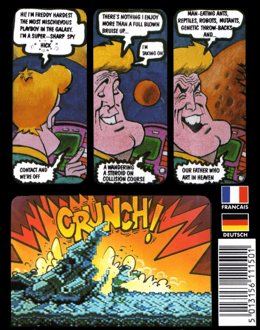 Freddy Hardest — box-2D-back (EU)