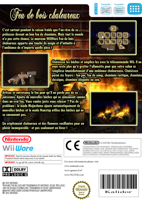 Feu De Bois Chaleureux — box-2D-back (FR)