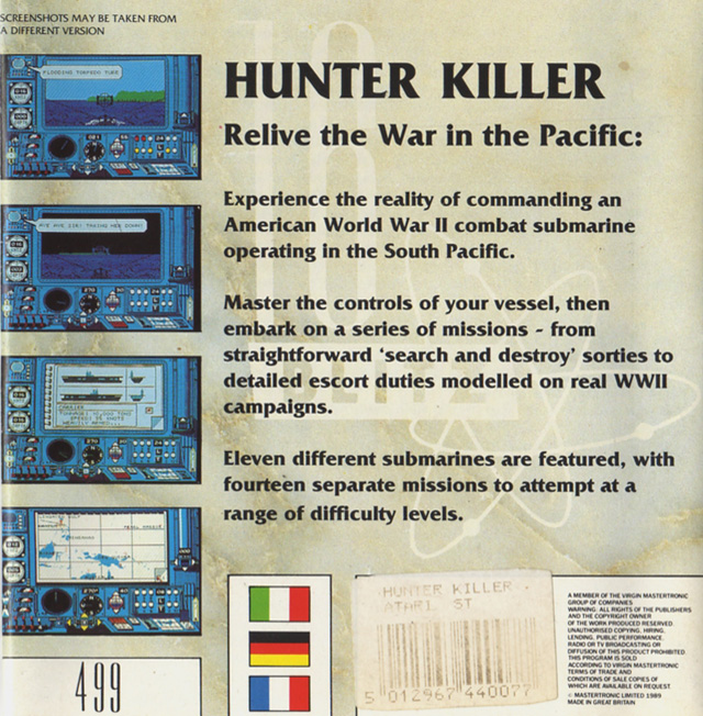 Hunter Killer — box-2D-back (EU)