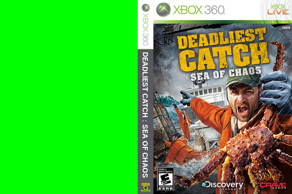 Deadliest Catch - Sea of Chaos — box-texture (US)