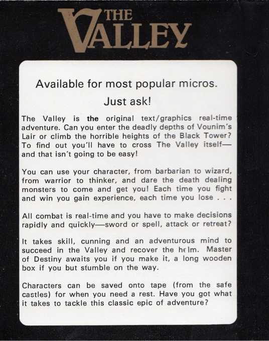 Valley, The — box-2D-back (WOR)