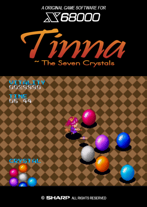 Tinna The Seven Crystals box art