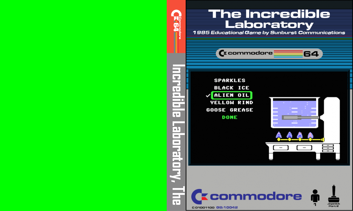 The Incredible Laboratory — box-texture (CUS)
