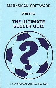 The Ultimate Soccer Quiz box art
