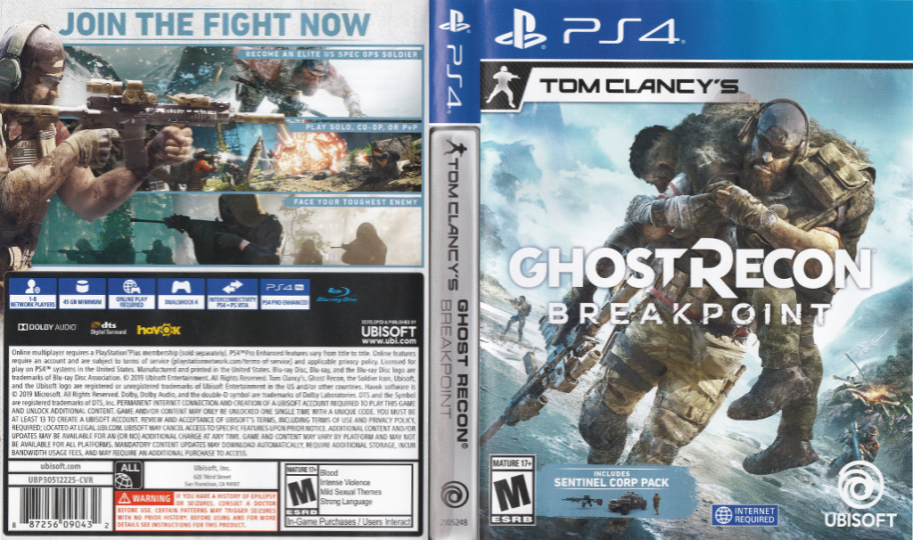 Tom Clancy's Ghost Recon: Breakpoint — box-texture (US)
