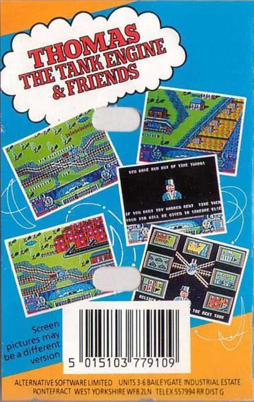 Thomas The Tank Engine And Friends — box-2D-back (EU)