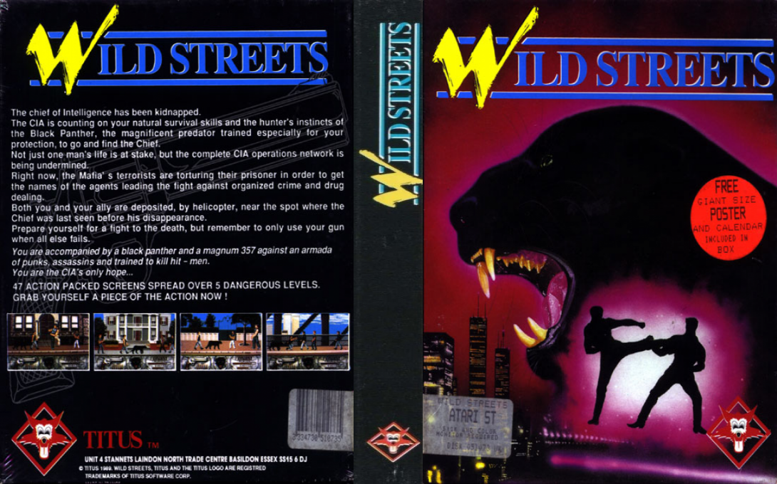 Wild Streets — box-texture (EU)