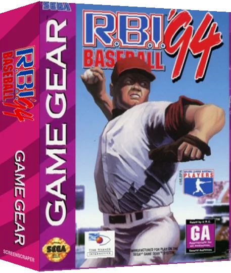 R.B.I. Baseball '94 — box-3D (US)