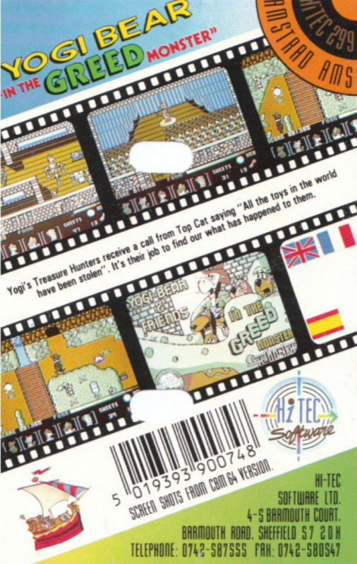 Yogi Bear And Friends In The Greed Monster — box-2D-back (EU)