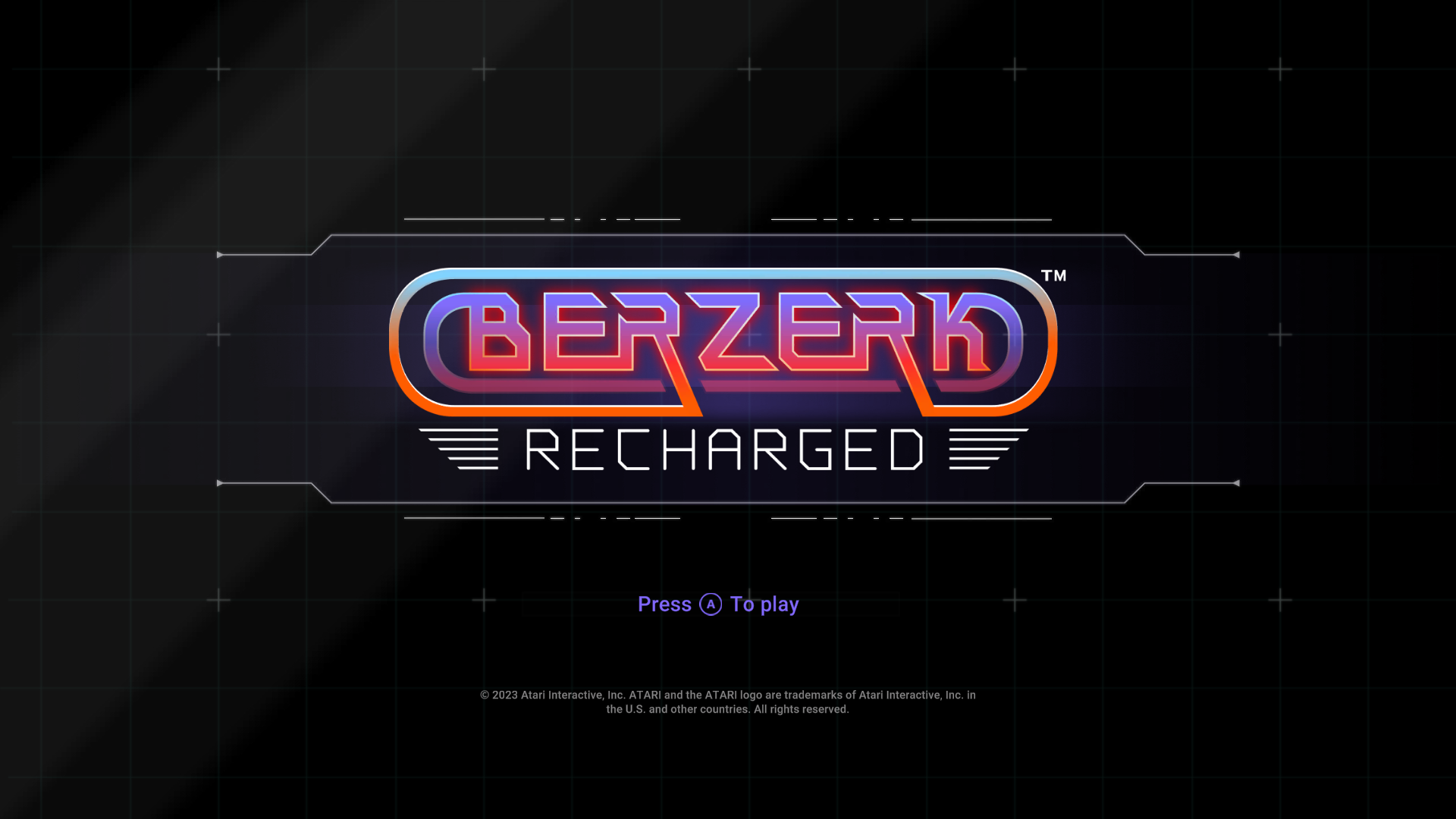 Berzerk: Recharged — sstitle (WOR)