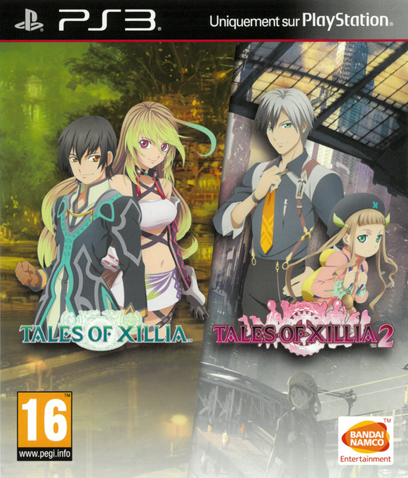 Tales of Xillia + Tales of Xillia 2 — box-2D (FR)