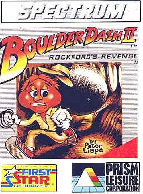 Boulder Dash 2 - Rockford's Revenge box art
