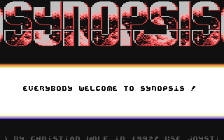 Synopsis — sstitle (WOR)