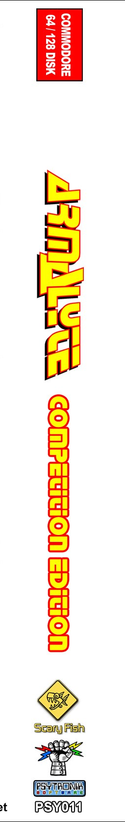 Armalyte : Competition Edition — box-2D-side (EU)