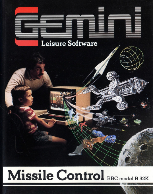 Missile Control box art
