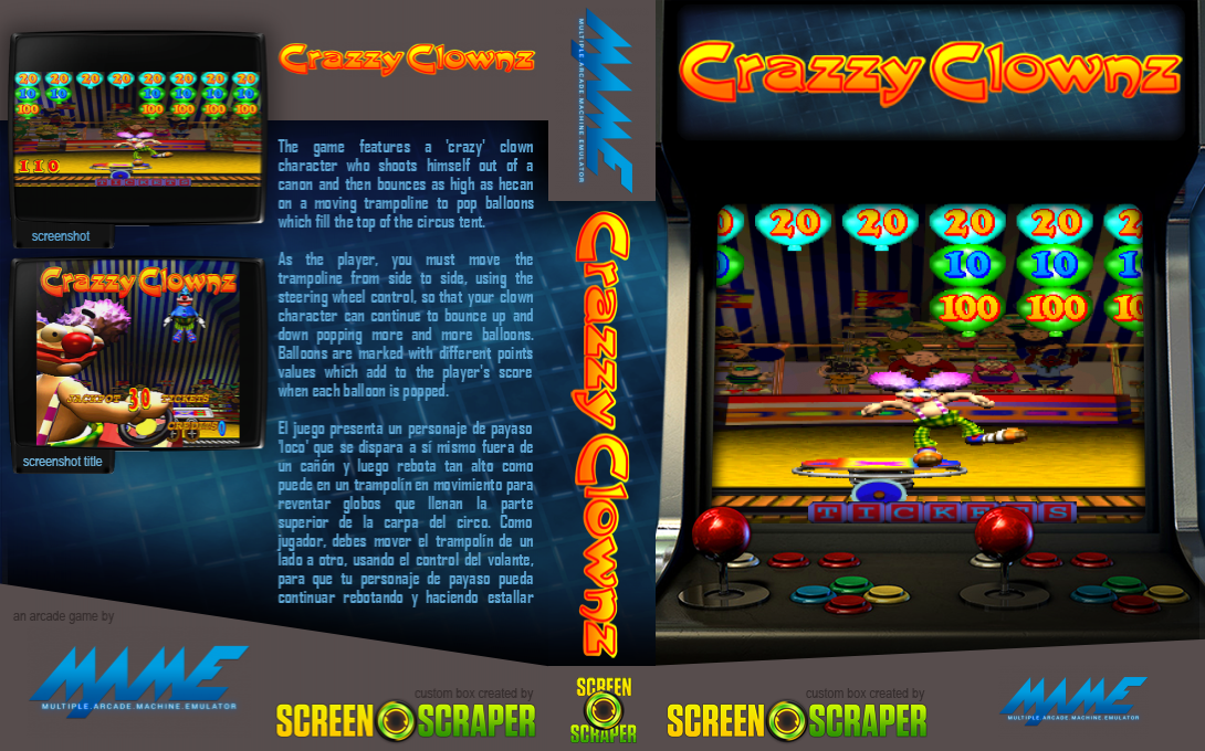 Crazzy Clownz — box-texture (SS)