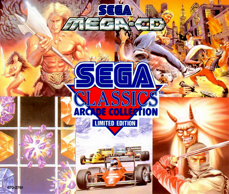 Sega Classics Arcade Collection - Limited Edition — box-2D (EU)