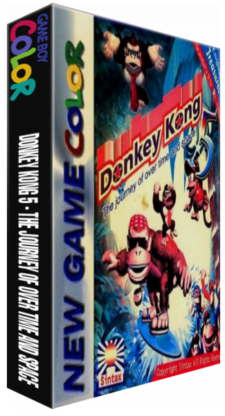 Donkey Kong 5 — box-3D (TW)