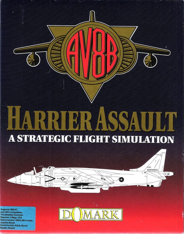 Av8b Harrier Assault box art