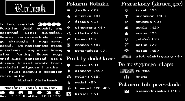 Robak box art