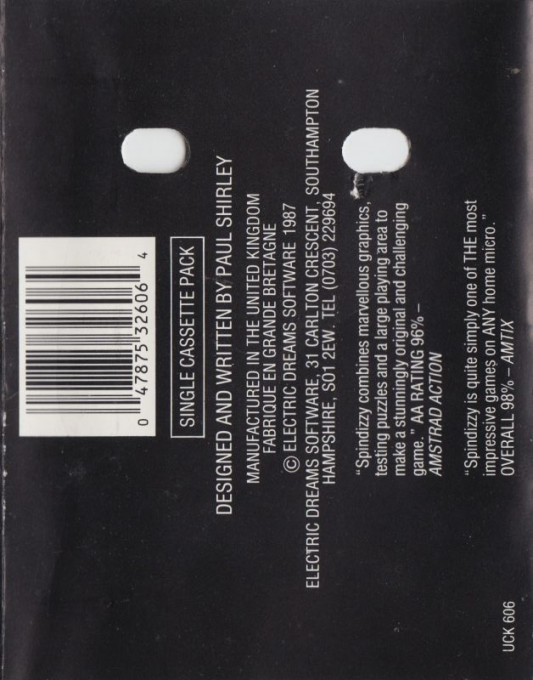 Spindizzy — box-2D-back (EU)