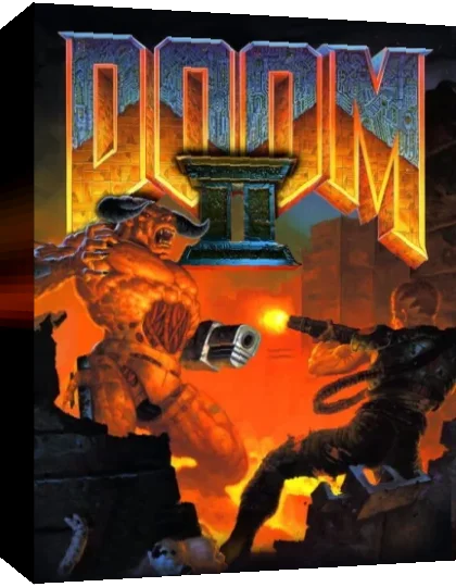 Doom II — box-3D (JP)