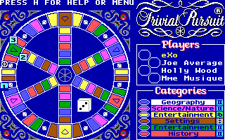 Trivial Pursuit - The Computer Game — ss (US)