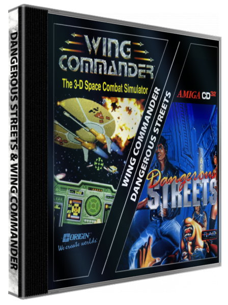 Dangerous Streets & Wing Commander — box-3D (WOR)