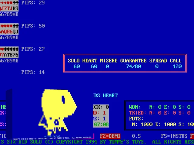 Tommy's Six-bid Solo — mixrbv2 (WOR)