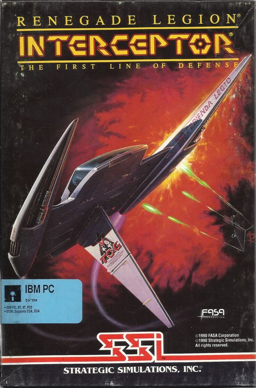 Renegade Legion - Interceptor box art