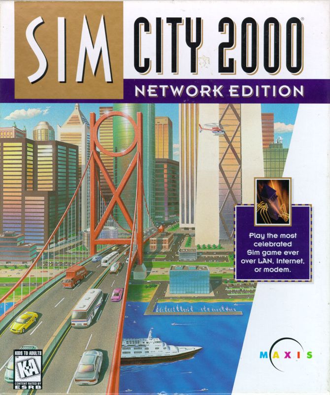 SimCity 2000: Network Edition box art