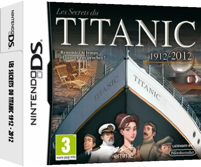Secrets of the Titanic 1912-2012 — box-3D (EU)