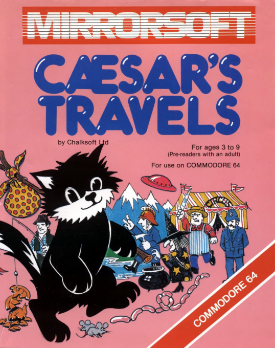 Caesar's Travels box art